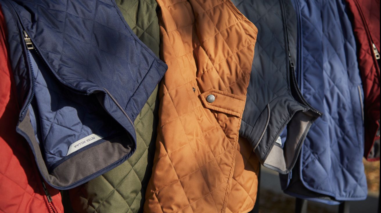 PETER MILLAR 半袖レインウェア　ポーチ付き　ゴルフ　レア PETER MILLAR 半袖レインウェア ポーチ付き ゴルフ レア