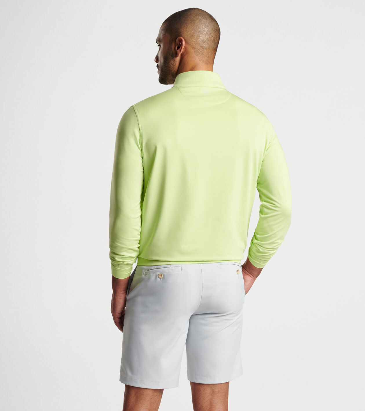 Perth Mélange Performance Quarter-Zip