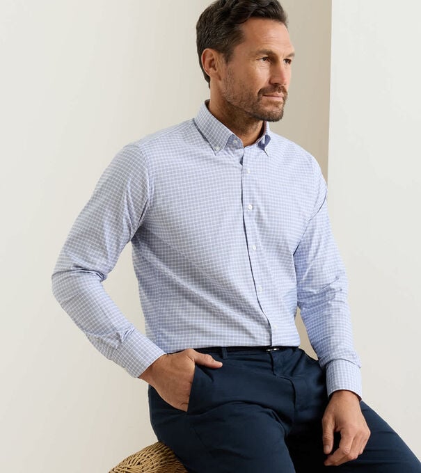 Phillip Performance Twill Sport Shirt - Alternate Image 1