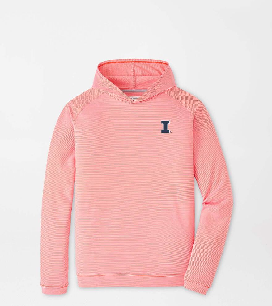 Illinois Pine Sugar Stripe Performance Hoodie image number 1