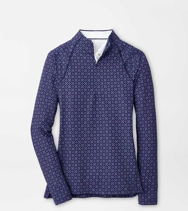 Geo Raglan-Sleeve Perth Layer