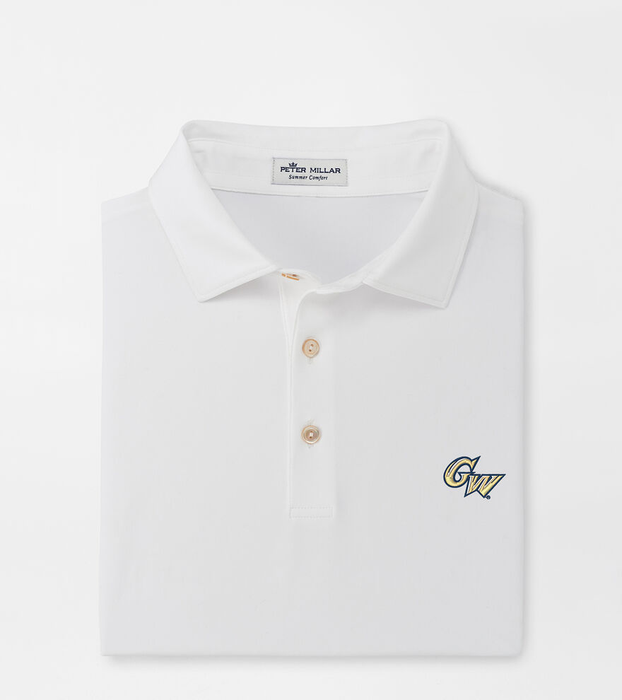 George Washington University Performance Polo | Men's Collegiate Apparel |  Peter Millar