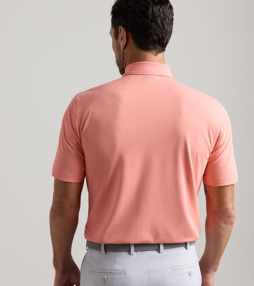 Solid Performance Mesh Polo image number 3