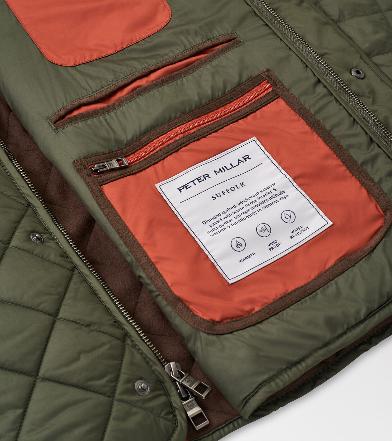 Peter millar suffolk quilted travel coat shop