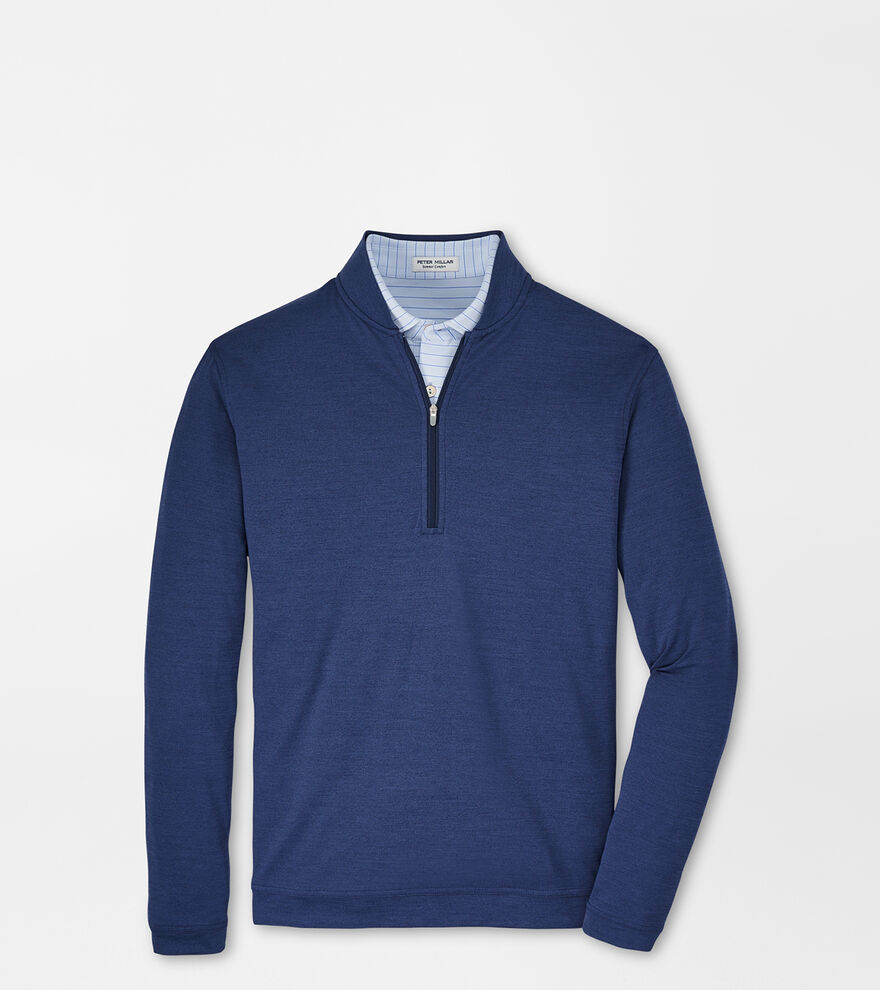 Ross Performance Baseball Collar QuarterZip Men's Pullovers & TShirts Peter Millar