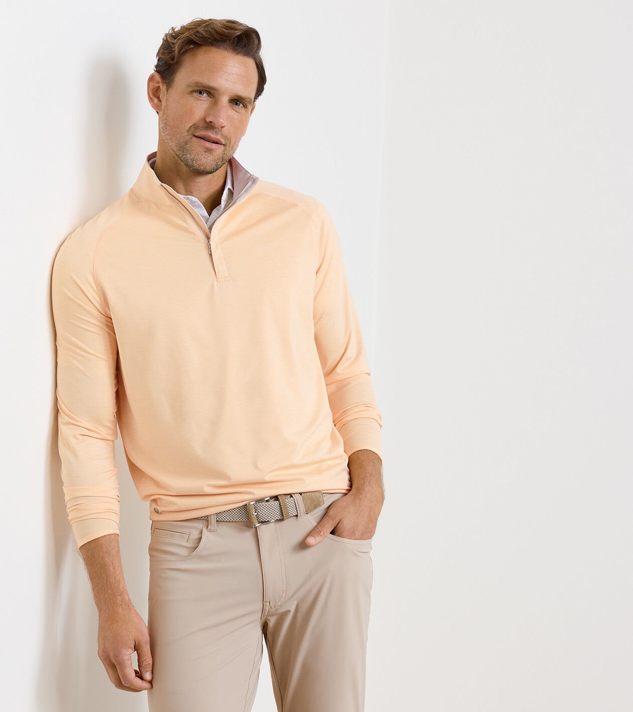 Stealth Performance Quarter-Zip | Men's Pullovers | Peter Millar