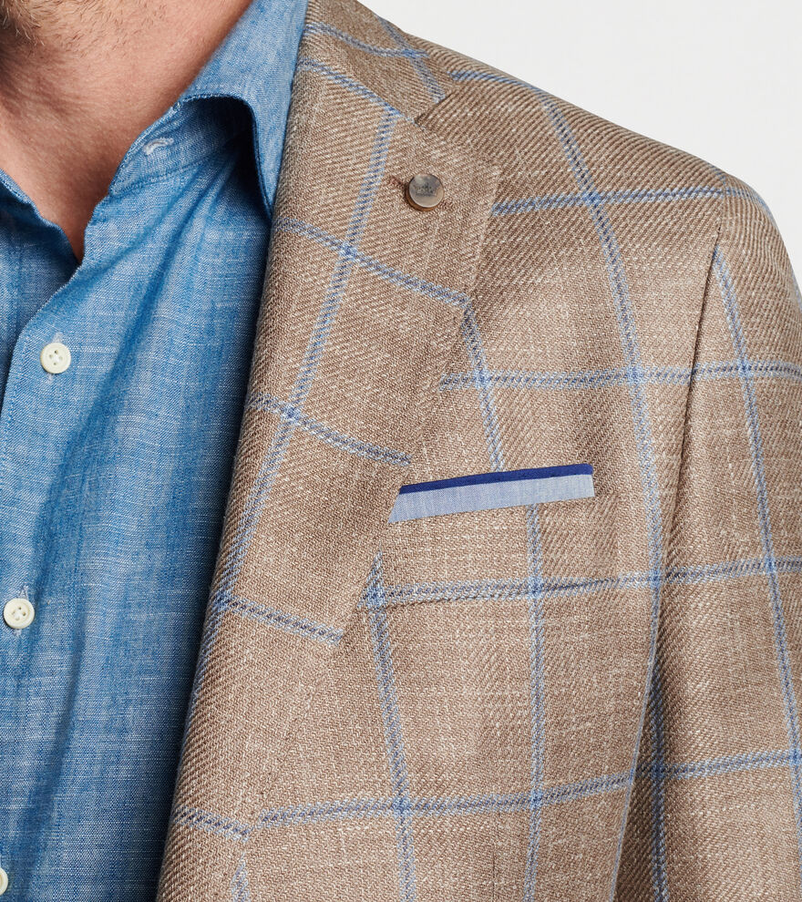 Chambray Pocket Square image number 2