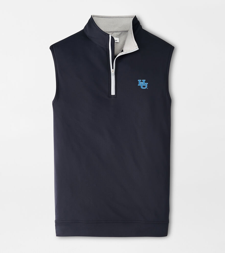 Hampton University Galway Stretch Loop Terry Quarter-Zip Vest image number 1