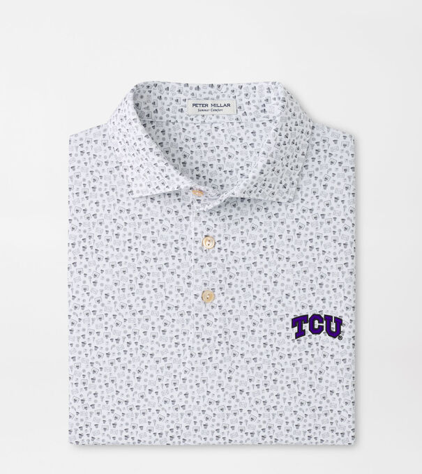 TCU Buzzer Beater Performance Jersey Polo
