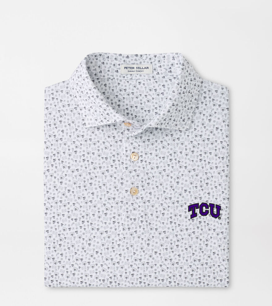 TCU Buzzer Beater Performance Jersey Polo image number 1