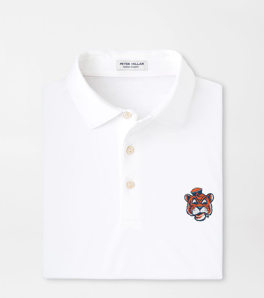 Auburn Vault Solid Performance Jersey Polo
