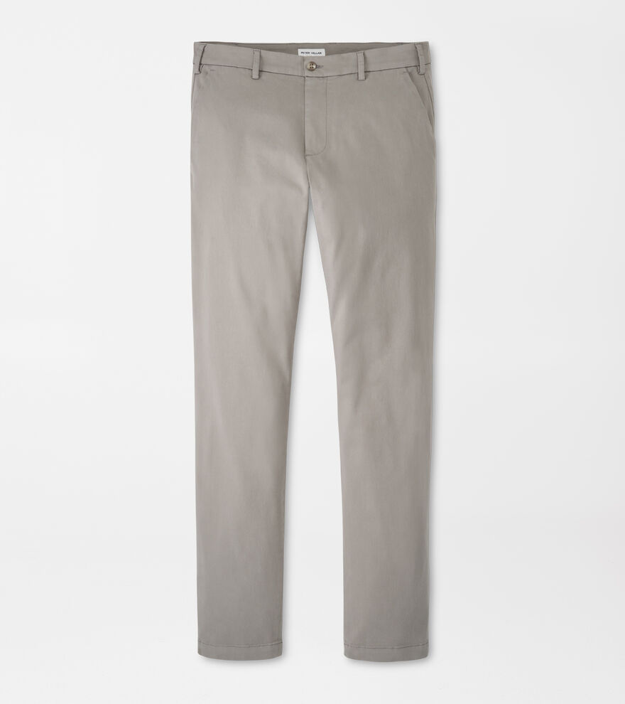 Signature Sateen Flat Front Trouser image number 1