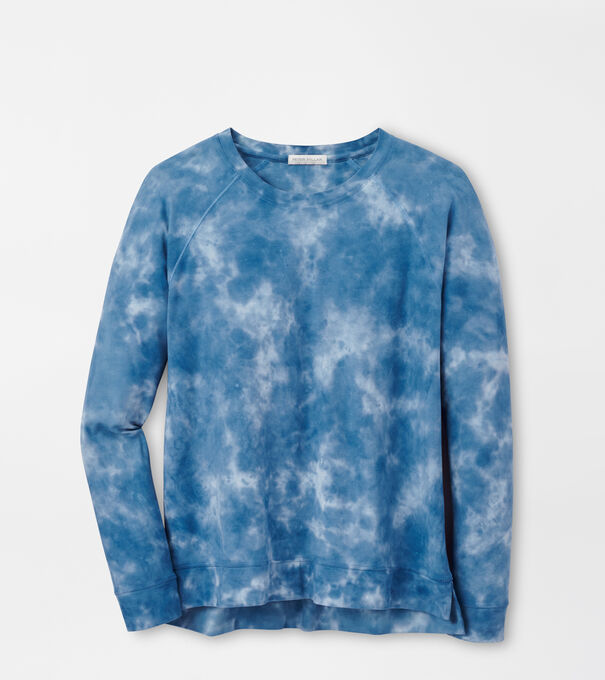 Lava Wash Tie-Dye Jersey Crew