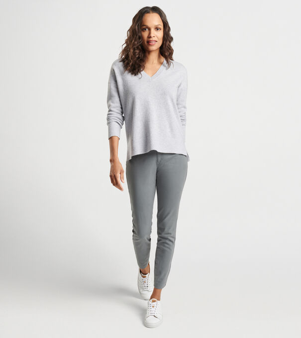Artisan Crafted Cashmere V-Neck Sweater