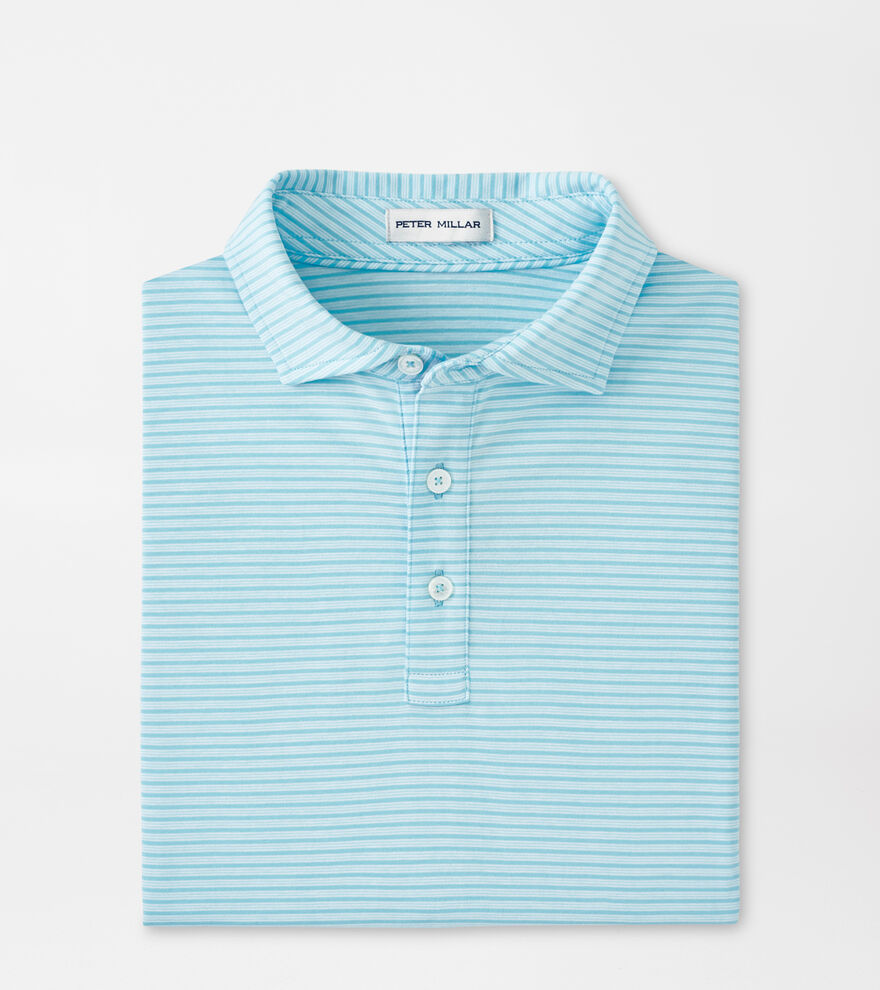 Crown Comfort Cotton Polo Trip Stripe image number 1