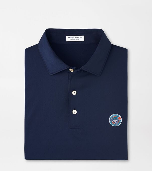 Cooperstown Toronto Blue Jays Solid Performance Jersey Polo