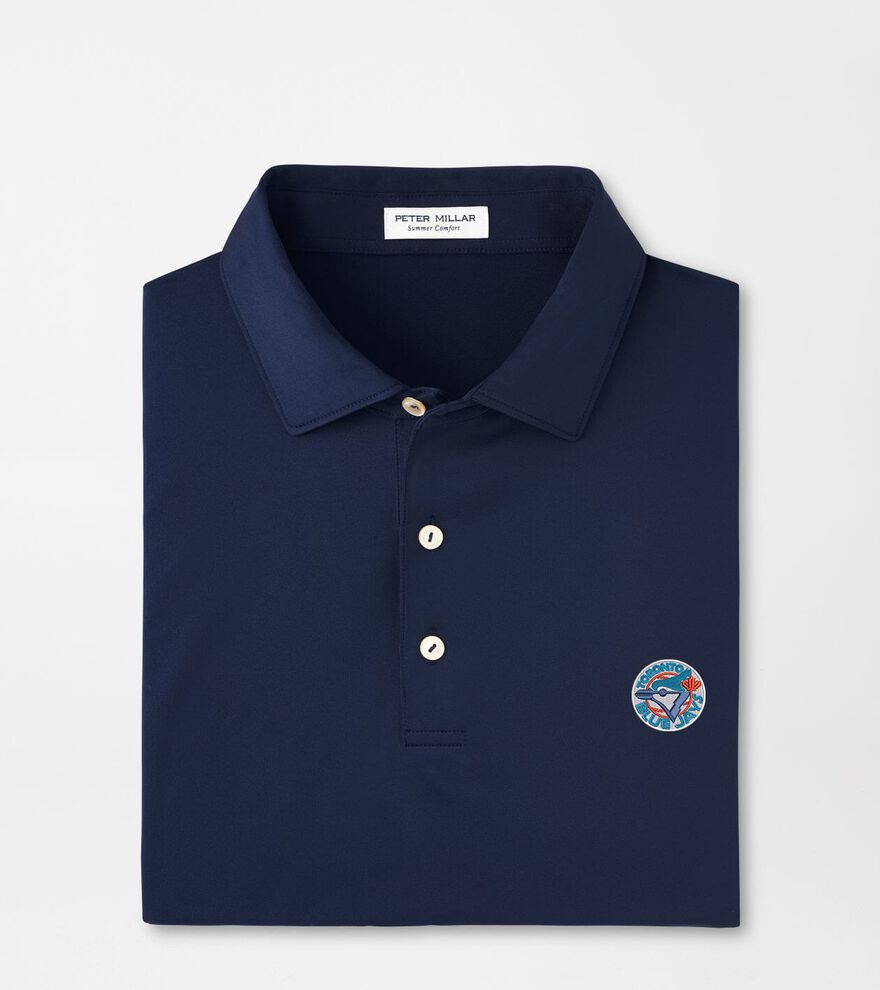Cooperstown Toronto Blue Jays Solid Performance Jersey Polo