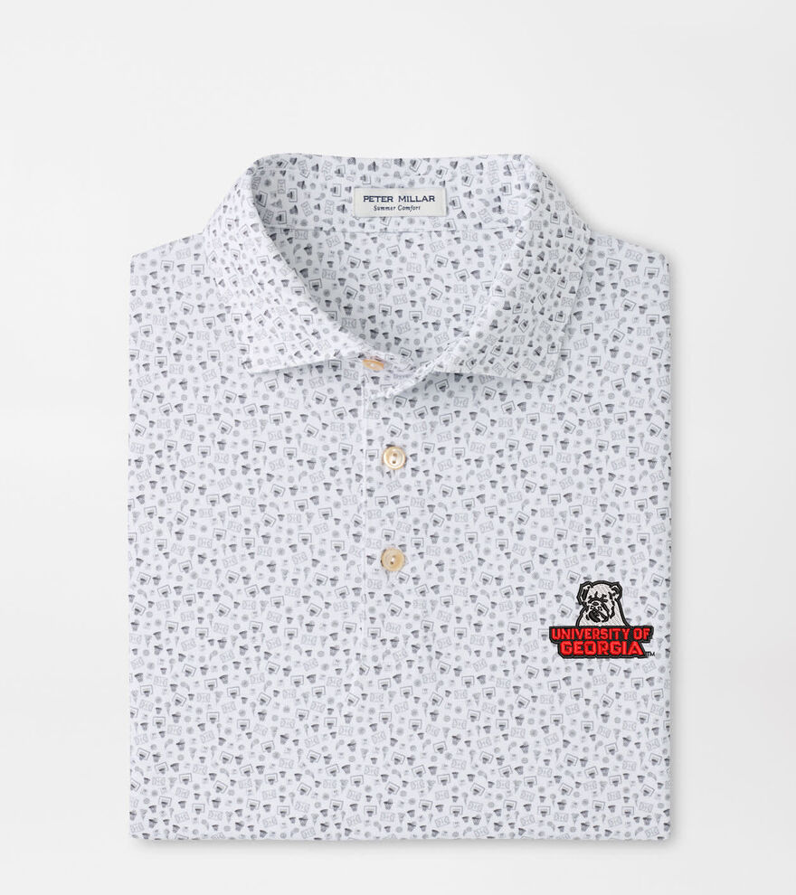 Georgia Vault Buzzer Beater Performance Jersey Polo