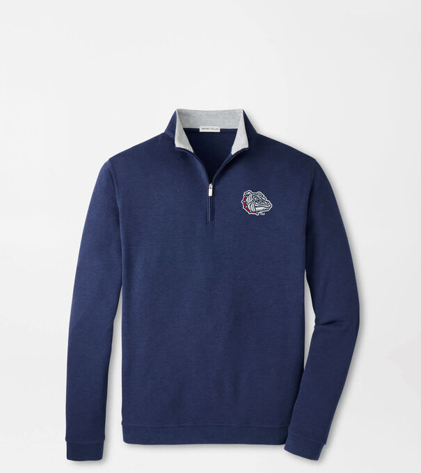 Gonzaga Bulldog Crown Comfort Quarter-Zip Pullover