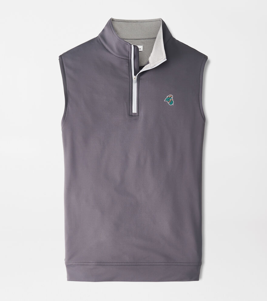 Coastal Carolina Galway Stretch Loop Terry Quarter-Zip Vest image number 1