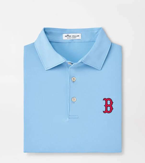 Boston Red Sox Solid Performance Jersey Polo
