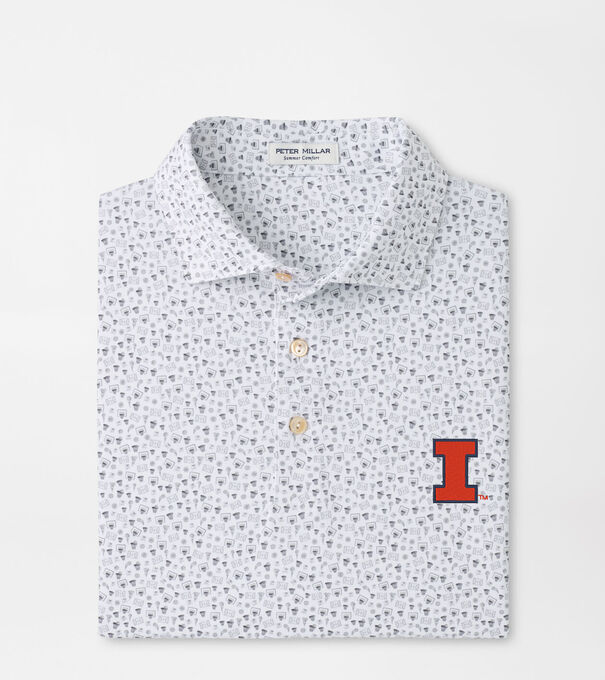 Illinois Buzzer Beater Performance Jersey Polo