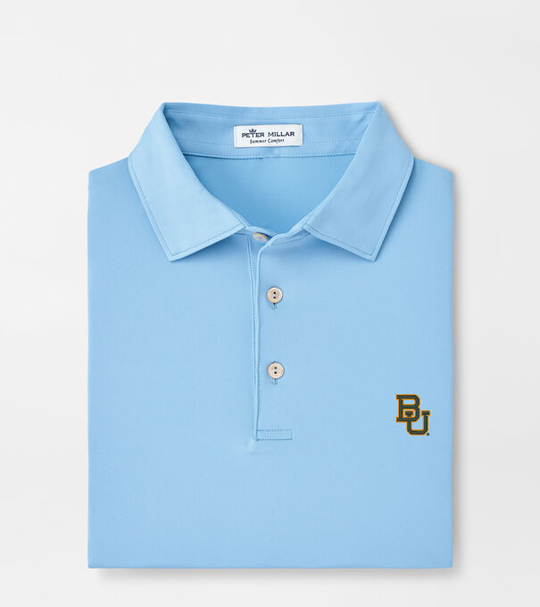 Baylor Solid Performance Jersey Polo (Sean Self Collar)