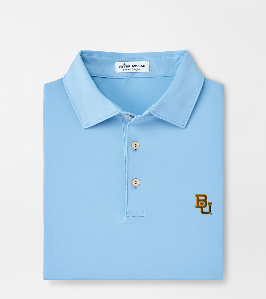 Baylor Solid Performance Jersey Polo (Sean Self Collar) image number 1