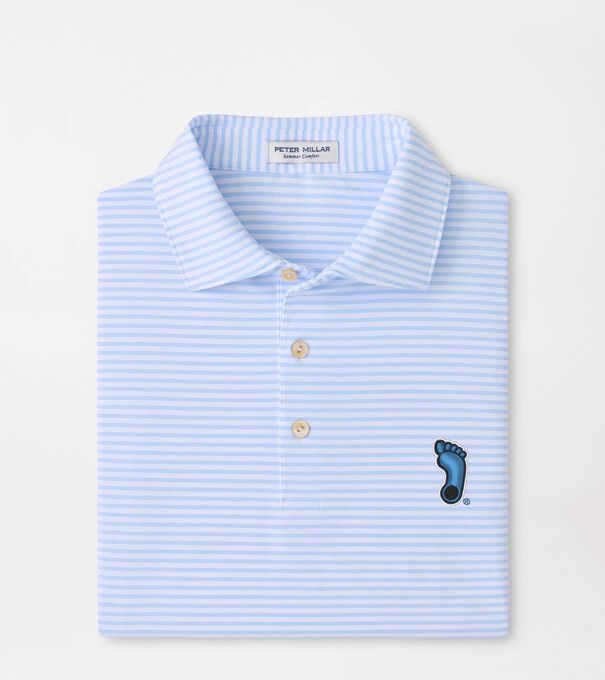 UNC Tar Heels Tiebreaker Performance Jersey Stripe Polo