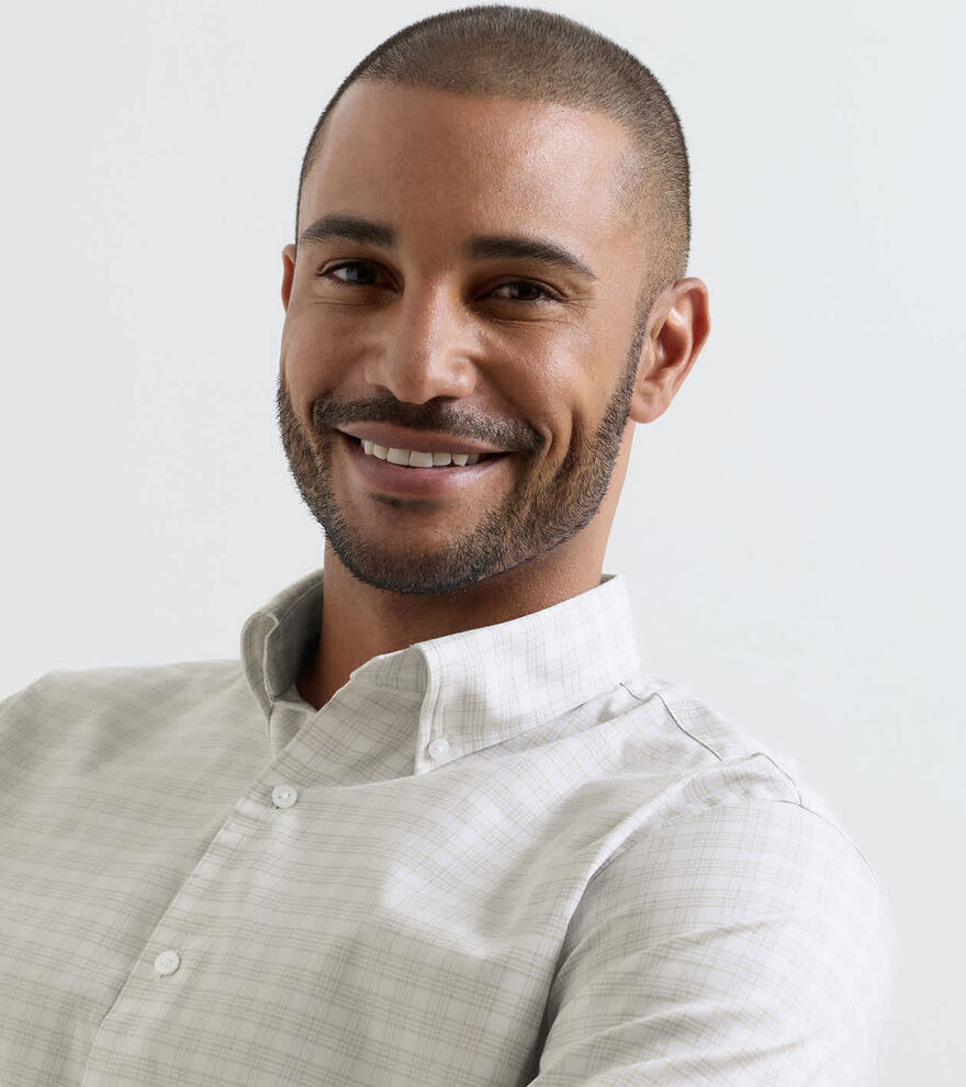 Douglas Crown Lite Cotton-Stretch Sport Shirt image number 6