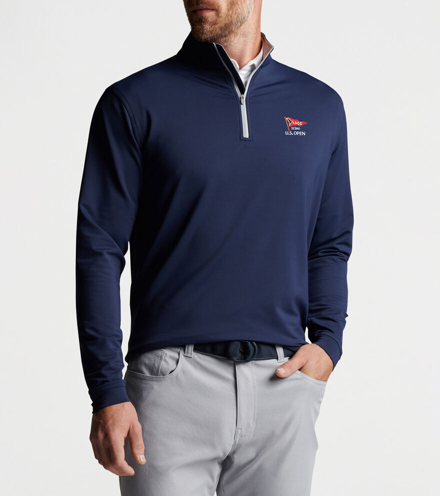 123rd U.S. Open Perth Performance Quarter-Zip image number 3
