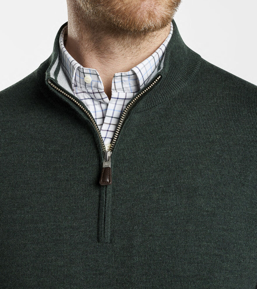 Crown Soft Merino-Silk Quarter-Zip - Alternate Image 4
