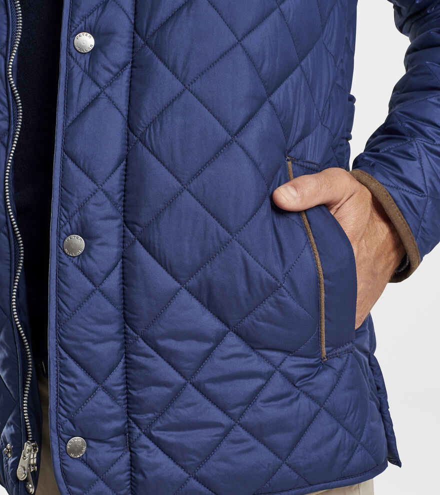 Suffolk Quilted Travel Coat image number 6
