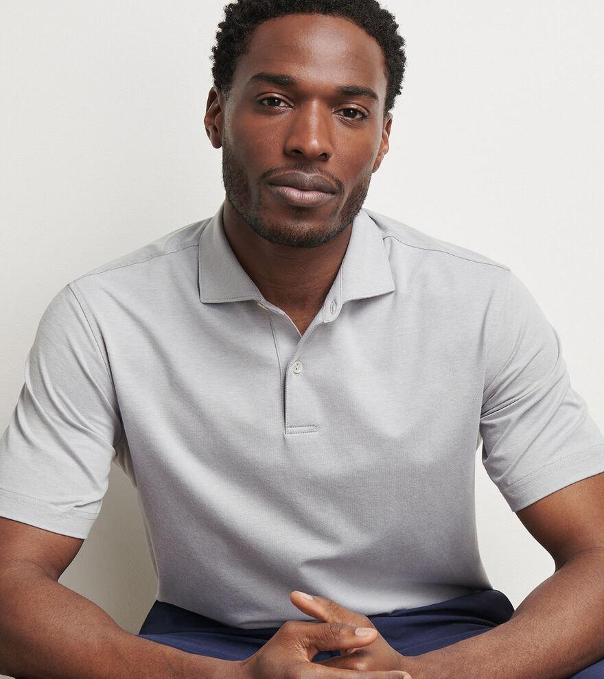 Albatross Cotton-Blend Piqu&eacute; Polo image number 5