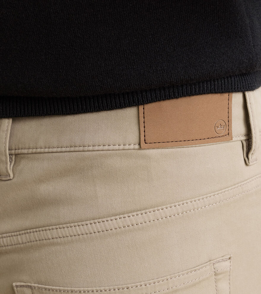 Signature Sateen Five-Pocket Pant - Alternate Image 3