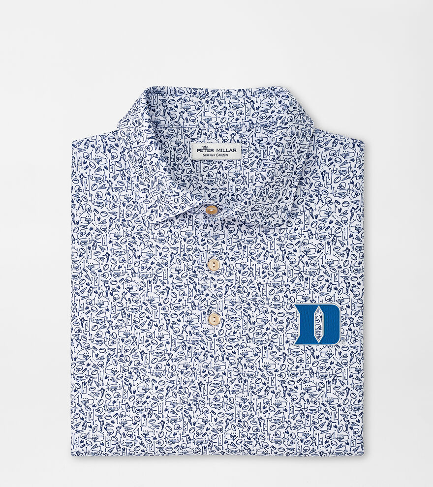 Duke University Game Day Performance Jersey Polo image number 1