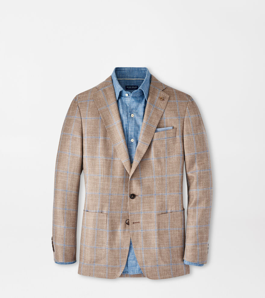 Mason Windowpane Soft Jacket | Men's Sport Coats & Suits | Peter Millar