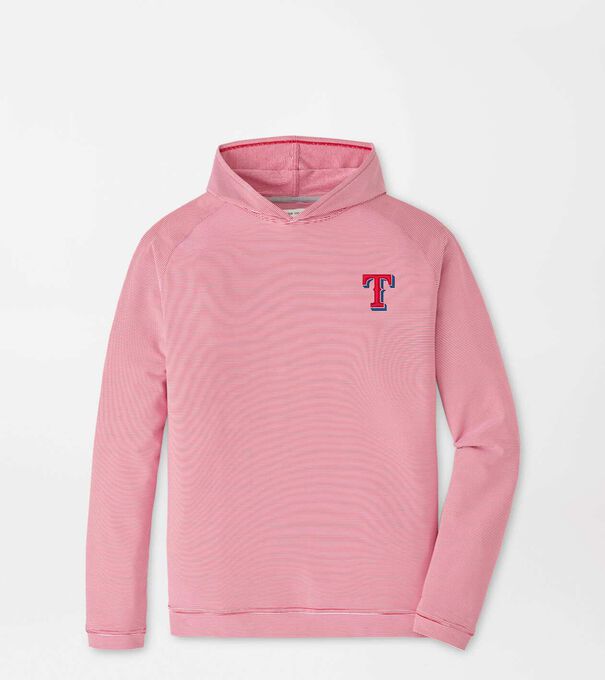 Texas Rangers Pine Sugar Stripe Performance Hoodie