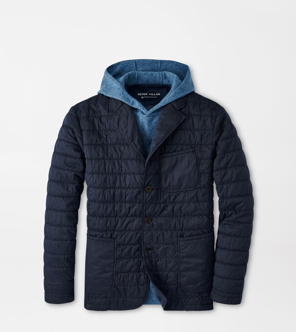 Greenwich Garment-Dyed Quilted Blazer