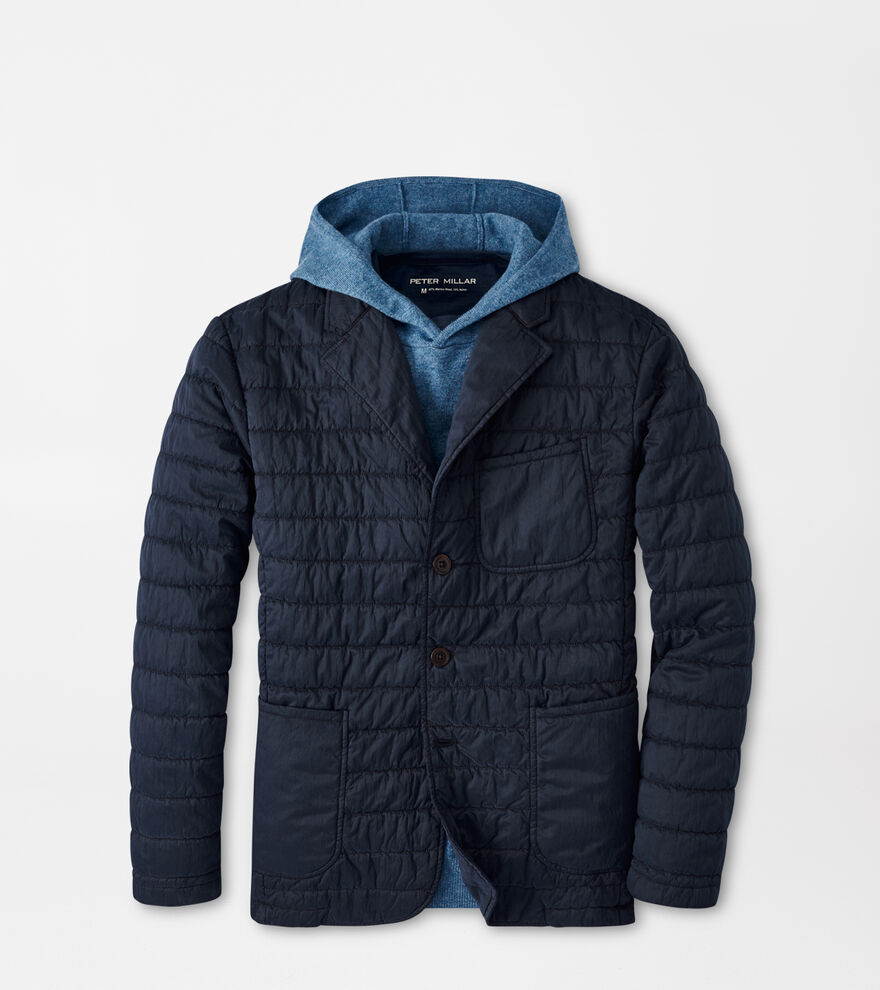 Greenwich GarmentDyed Quilted Blazer Men's Jackets & Coats Peter