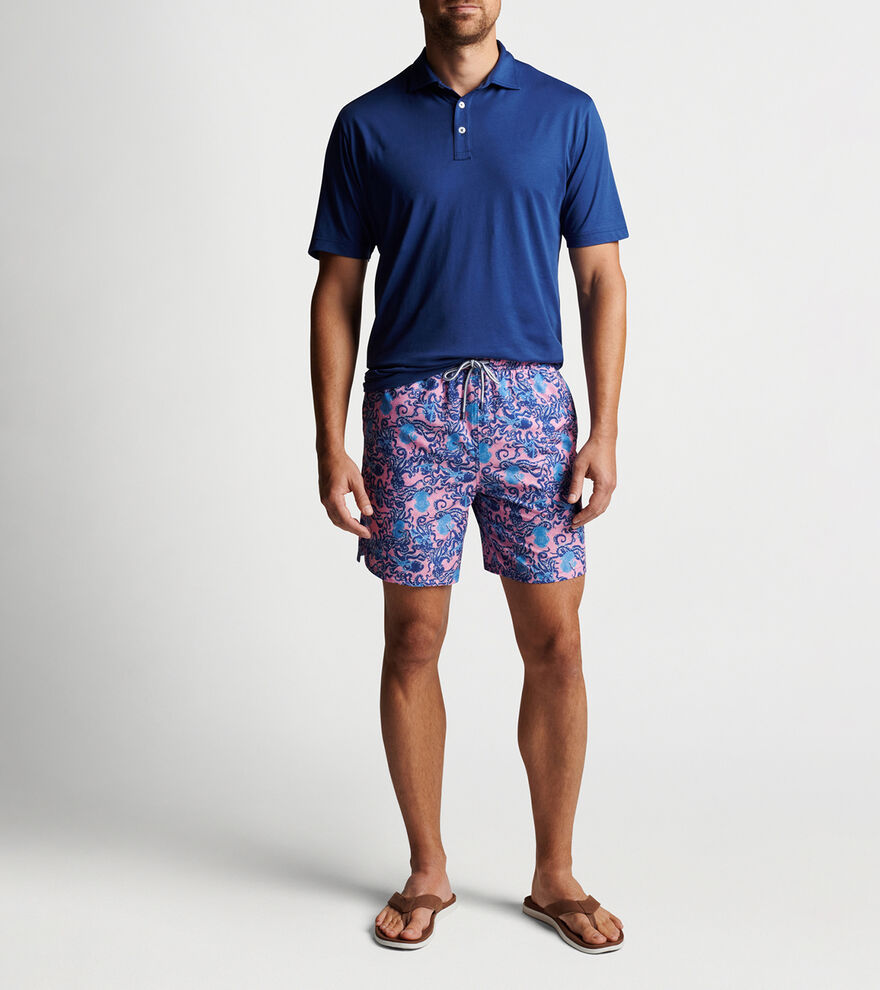 Too Many Tentacles Swim Trunk image number 2