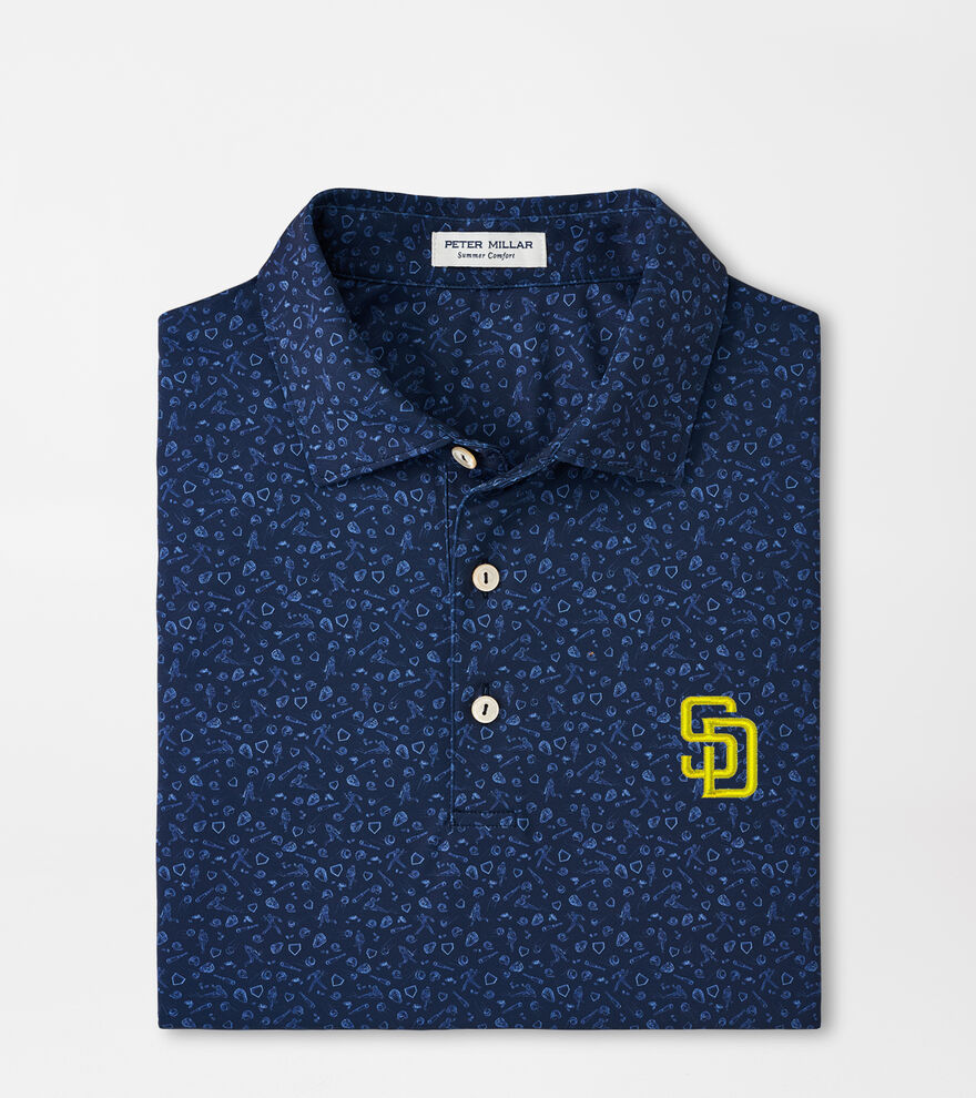 San Diego Padres Batter Up Performance Jersey Polo image number 1