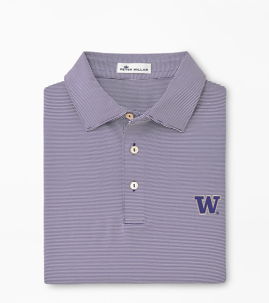 Washington Jubilee Stripe Performance Polo image number 1