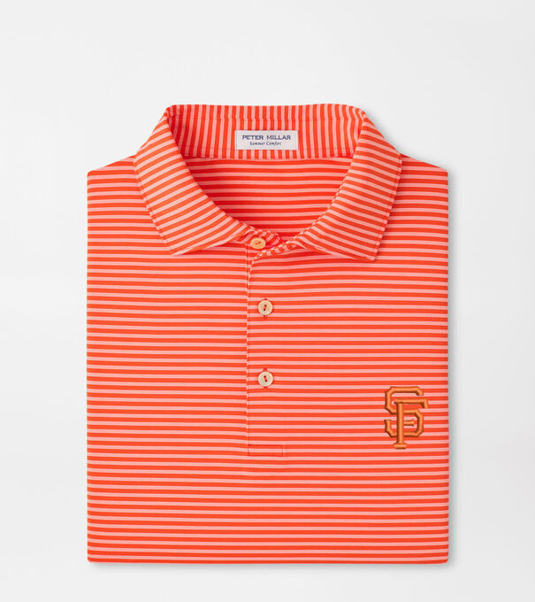 San Francisco Giants Tiebreaker Performance Jersey Stripe Polo
