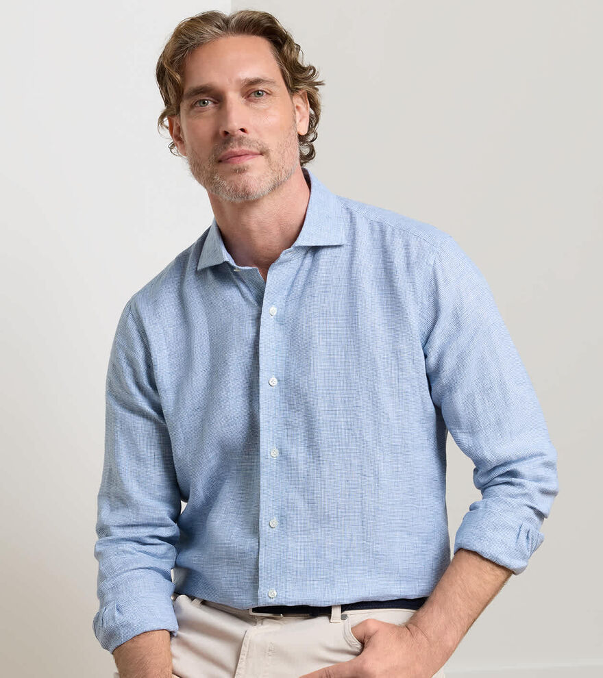 Astino Lino Check Sport Shirt image number 3