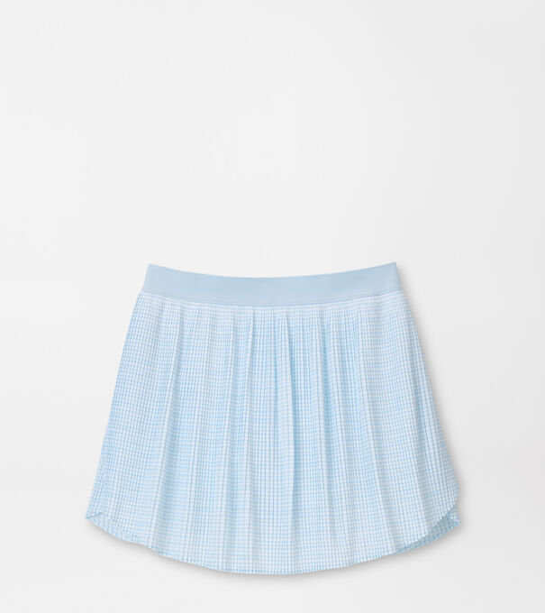 Mickey Bunker Stripes Micro Pleat Skort
