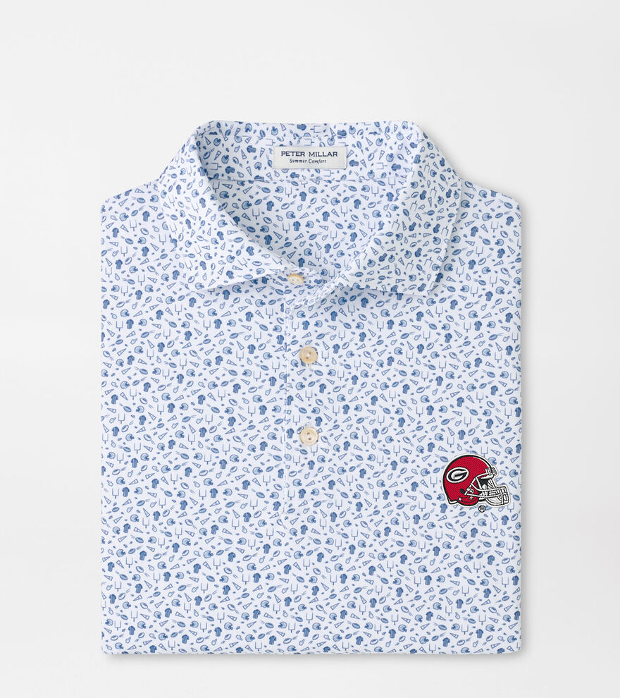 Georgia Helmet Kick Off Performance Jersey Polo