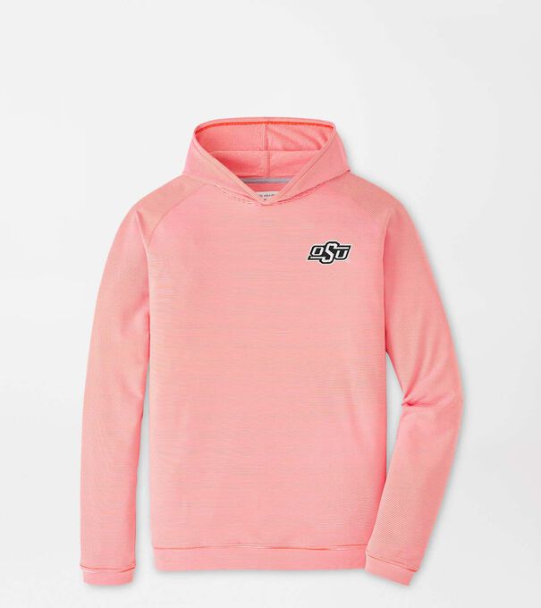 Oklahoma State Pine Sugar Stripe Performance Hoodie