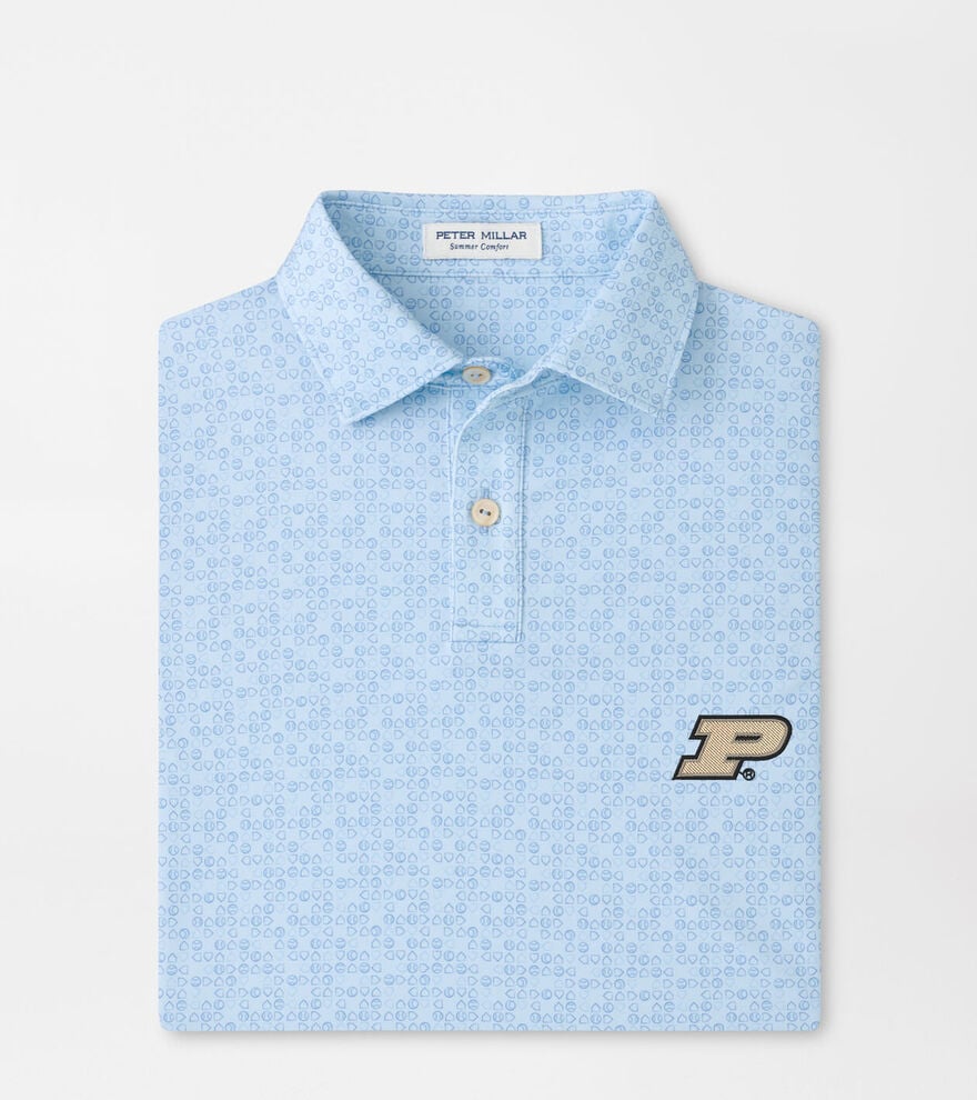 Purdue Bases Loaded Youth Performance Jersey Polo image number 1