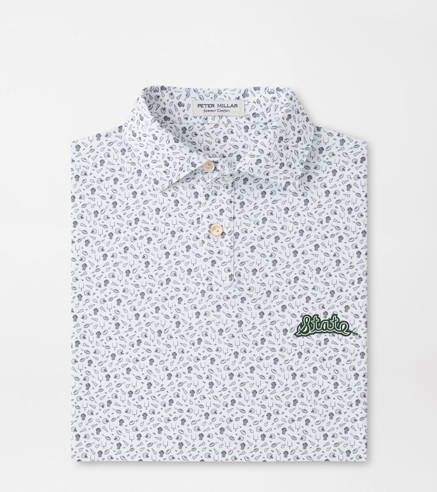 Michigan Vault Kick Off Youth Performance Jersey Polo image number 1